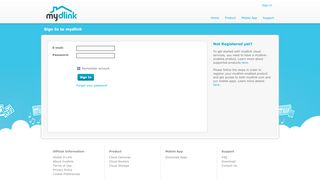 
                            4. Sign In to mydlink