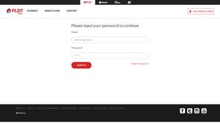 
                            2. Sign in to myHome | PLDT Home™