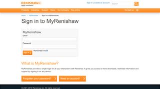 
                            11. Sign in to MyRenishaw