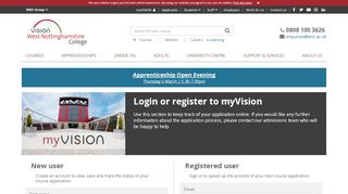 
                            10. Sign in to myVision - Vision West Nottinghamshire College  ...