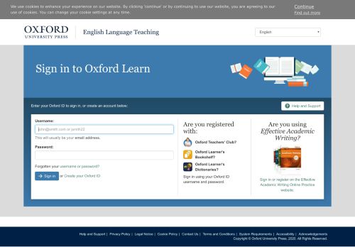 
                            1. Sign in to Oxford Learn | Oxford Learn