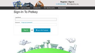
                            9. Sign-In to petkey™