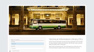 
                            2. Sign in to Scania - Scania Technical Information Library