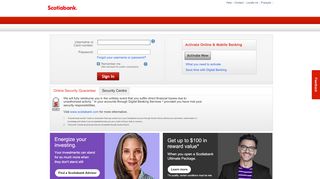 
                            7. Sign in to Scotiabank Digital Banking Services