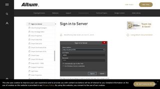 
                            10. Sign in to Server | Online Documentation for Altium Products