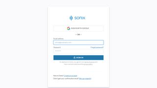 
                            6. Sign in to Sonix | Sonix
