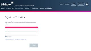 
                            6. Sign in to Thinkbox | Thinkbox