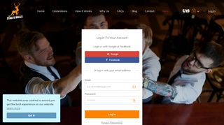 
                            4. Sign In to view your stag party booking | The Stag's Balls