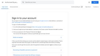 
                            11. Sign in to your account - Authorized Buyers Help - Google Support