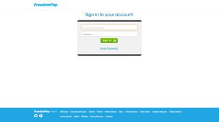 
                            3. Sign in to your account. - FreedomPop