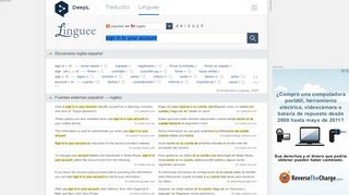 
                            2. sign in to your account - Traducción al español – Linguee