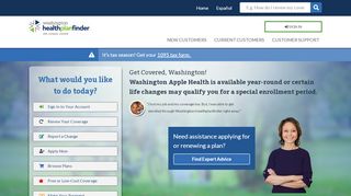 
                            10. Sign in to your account | Washington Healthplanfinder