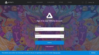 
                            5. Sign in to your Affinity account