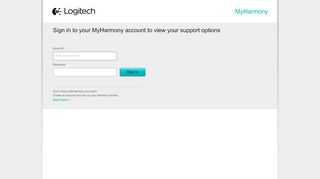 
                            4. Sign in to your MyHarmony account to view your ... - Logitech | Harmony