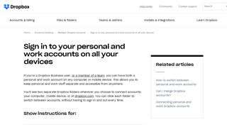 
                            13. Sign in to your personal and work accounts on all your ...