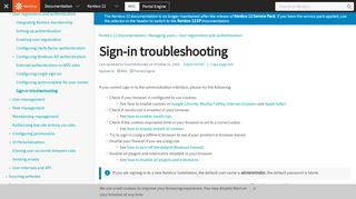 
                            4. Sign-in troubleshooting | Kentico 12 Documentation