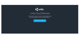 
                            2. Sign In : Unity Online Services