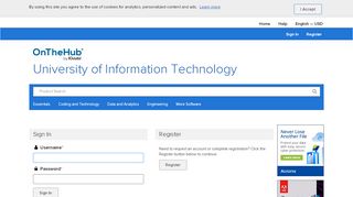 
                            9. Sign In | University of Information Technology | Academic Software ...