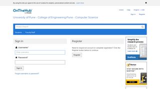 
                            5. Sign In | University of Pune - College of Engineering-Pune - Computer ...