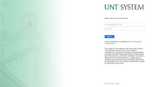 
                            6. Sign In - UNT Webmail - University of North Texas