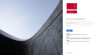 
                            1. Sign In - Veidekke