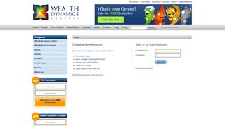 
                            1. Sign in - Wealth Dynamics Central