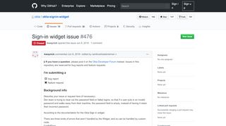 
                            13. Sign-in widget issue · Issue #476 · okta/okta-signin-widget · GitHub