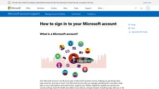 
                            5. Sign in with a Microsoft account - Microsoft Support