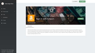 
                            12. Sign in with Amazon | Talent App Store