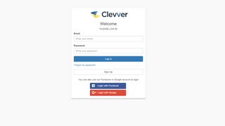 
                            3. Sign In with Clevver
