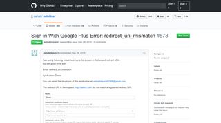 
                            3. Sign in With Google Plus Error: redirect_uri_mismatch · Issue #578 ...