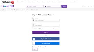 
                            7. Sign In With Monster Account - Find Jobs: Search millions of jobs now ...