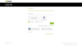 
                            3. Sign in with NVIDIA