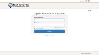 
                            8. Sign in with your NKK account - NKK - Central Authentication Service
