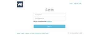 
                            9. Sign in - Workbase Network