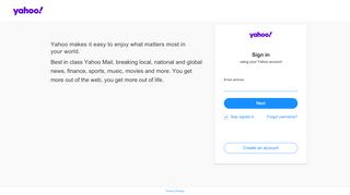
                            4. Sign in - Yahoo! Mail