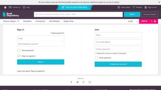 
                            1. Sign in/Join - Book Depository
