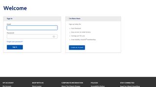 
                            4. Sign In/Register - The Vitamin Shoppe