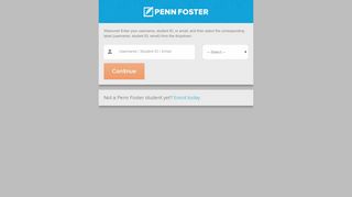 
                            3. Sign In/Sign Up - Penn Foster