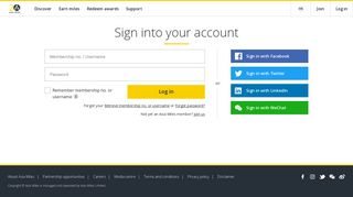 
                            10. Sign into your account - Asia Miles