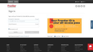 
                            9. Sign Into Your Frontier account | Frontier.com