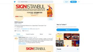 
                            11. SIGN Istanbul (@sign_istanbul) | Twitter