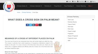 
                            9. Sign of Cross on Palm, Mystic Cross, Letter X - Palmistry Markings