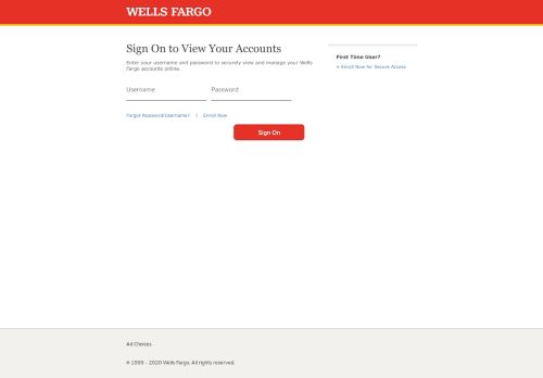 
                            5. Sign On to View Your Retirement Accounts | Wells Fargo