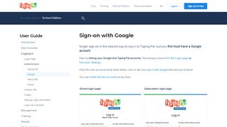 
                            12. Sign-on with Google | Typing Pal