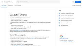 
                            6. Sign out of Chrome - Google Chrome Help - Google Support