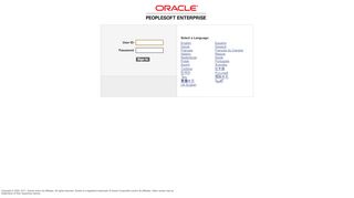 
                            3. Sign out - Oracle | PeopleSoft Enterprise Sign-in