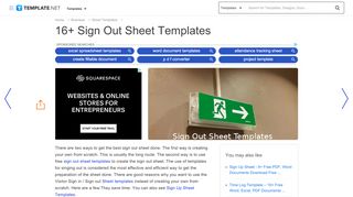 
                            9. Sign Out Sheet Template - 14+ Free Word, PDF Documents Download ...