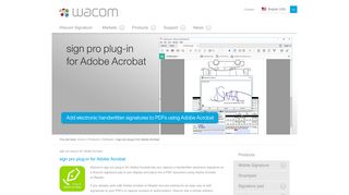 
                            11. sign pro plug-in for Adobe Acrobat | Wacom Signature