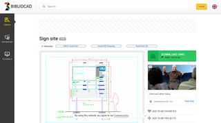 
                            2. ▷ Sign site in AutoCAD | Download CAD free (58.94 KB) | Bibliocad